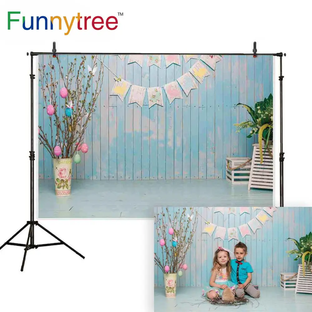 Allenjoy весенний фон для фотосъемки Пасхальный торт разбитая комната фотозона