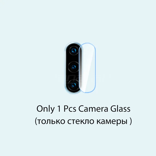 Закаленное стекло для samsung Galaxy A50 A70 A40, Защитное стекло для Galaxy A30 A20e A60 A80 A10, Защитная пленка для объектива камеры - Цвет: Застекленный