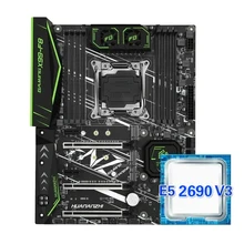 Набор для материнской платы HUANANZHI X99 F8 LGA 2011-3 с комплектом Xeon E5 2690 V3, поддержка памяти DDR4 Набор для материнской платы HUANANZHI X99 F8 LGA 2011-3 с комплектом Xeon E5 2690 V3, поддержка памяти DDR4