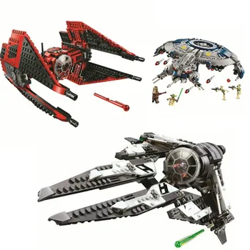 

In Stock 748pcs 75240 Super Heroes StarWars First Order Poe X-Wing Star Fighter Building Blocks compatible With Lepining Toys