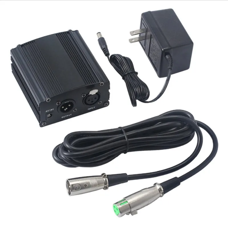 48V USB Phantom Питание USB Кабель микрофонный кабель для мини-микрофон конденсаторный Запись оборудование