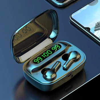 

Bluetooth 5.0 Earphones Wireless Headphones 9D Hifi Stereo Sports Waterproof Wireless Earphone Headset With Mic PK F9TWS