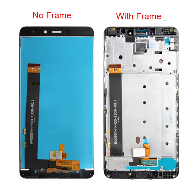 Оригинальный 10 сенсорный ЖК дисплей для Xiaomi Redmi Note 4 с рамкой экран в сборе Helio X20
