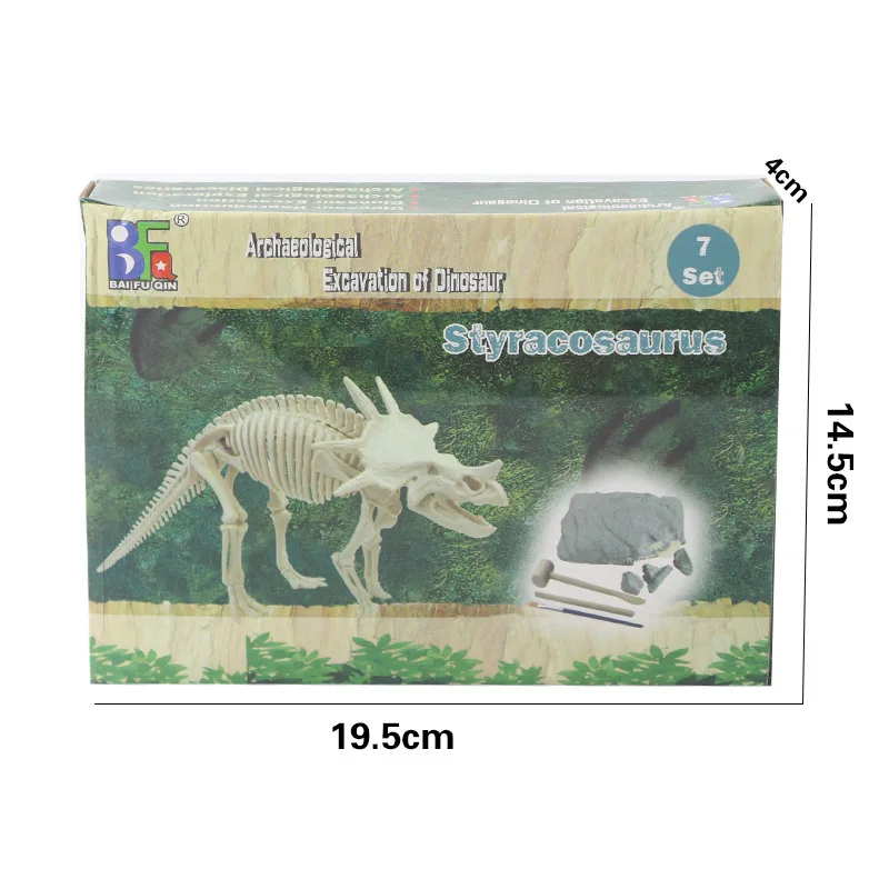 Скелет динозавра, игрушки для шахты, T-Rex, Сборная модель, детская ручная работа, сделай сам, для изготовления трицератопса, мир