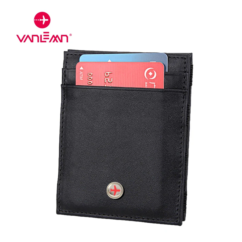 

Luxury Fashion Card Wallets Men Credit Card holders RFID Men's Card&ID Holder Pocket Male Creative Fold Cash Cardholder Wallet