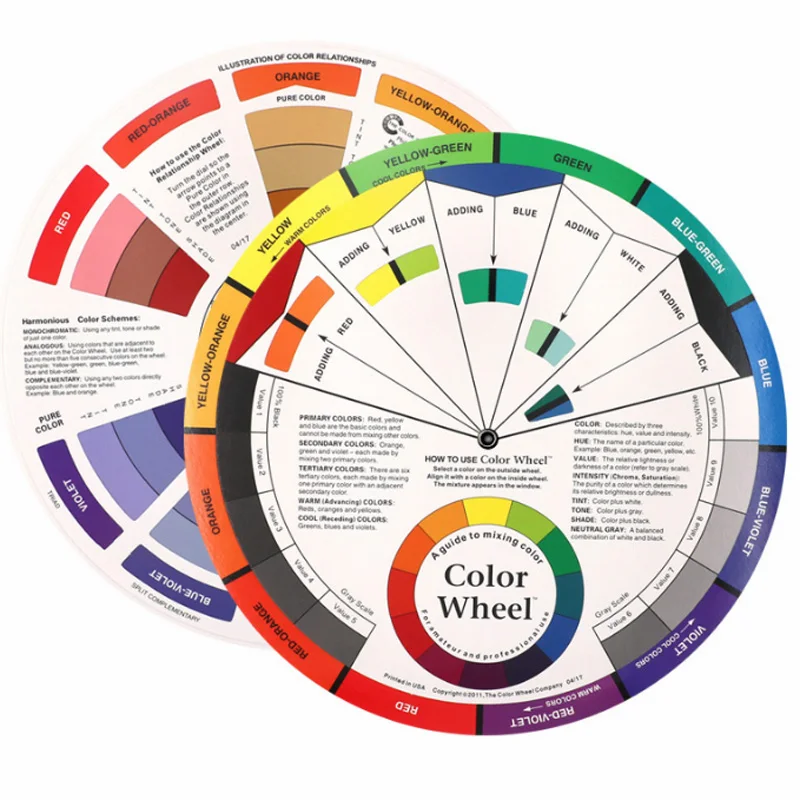 Тату пигмент цветные колеса Смешанные Круглые лаки для ногтей гелевая палитра
