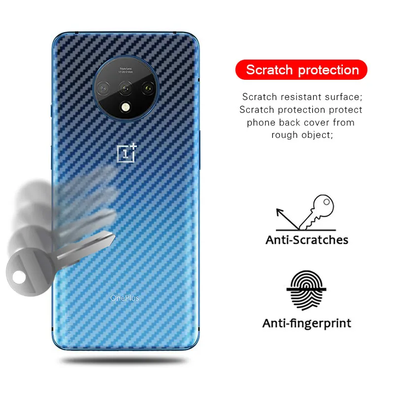 5 шт. для Oneplus 7 T 7 T 3D защитная пленка из углеродного волокна для Oneplus 7 T PRO 7TPRO Защитная пленка для задней панели экрана наклейка крышка