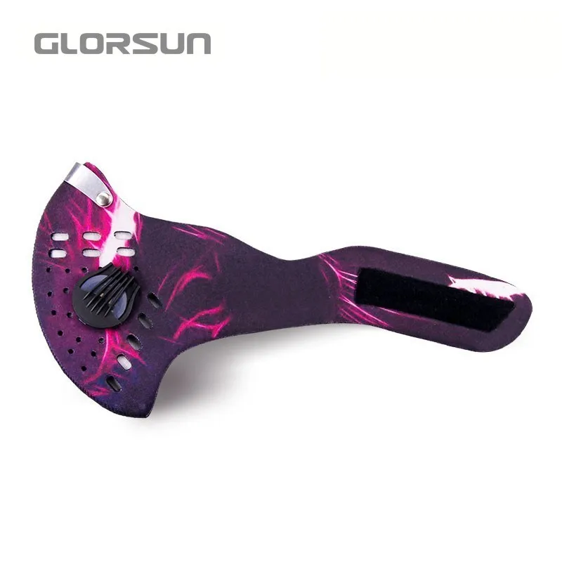 005E00302 GLORSUN маска от пыли n99 неопреновый смог туман мотоцикл езда лицо рот анти n99 воздушный фильтр анти запах смога дымовая маска - Цвет: 005E00302