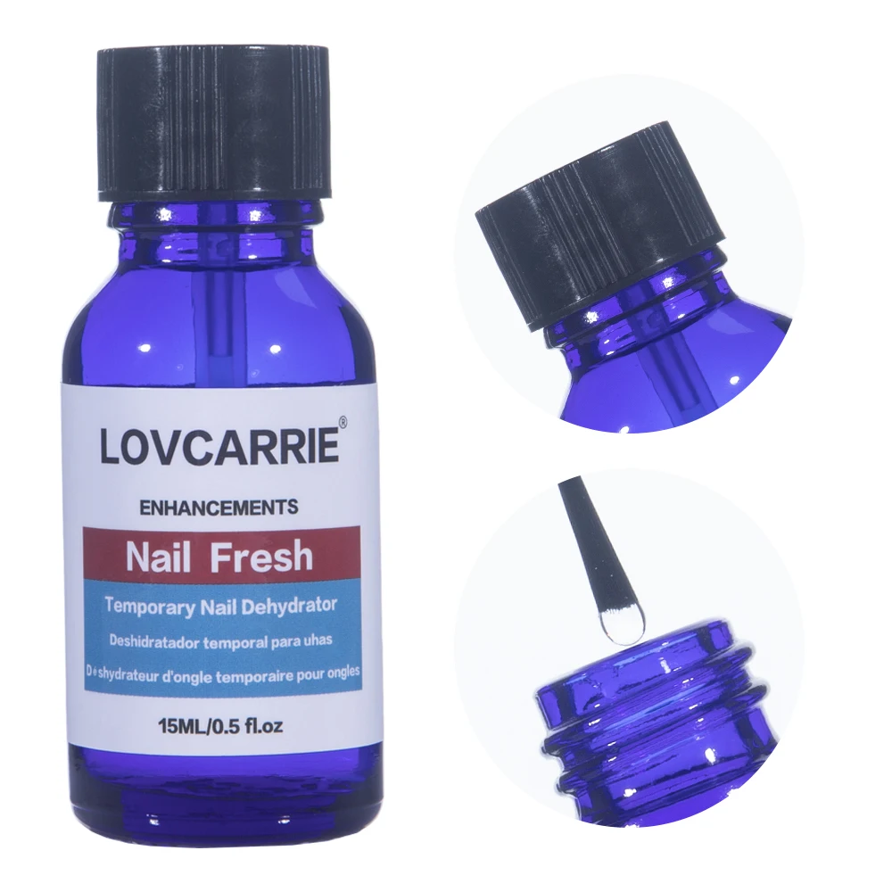 1 PCS Nail Fresher Professional Acrylic Nail Primer Cleanser Enhancement Dehydrator Disinfection Liquid Lasting Gel Polish Fresh