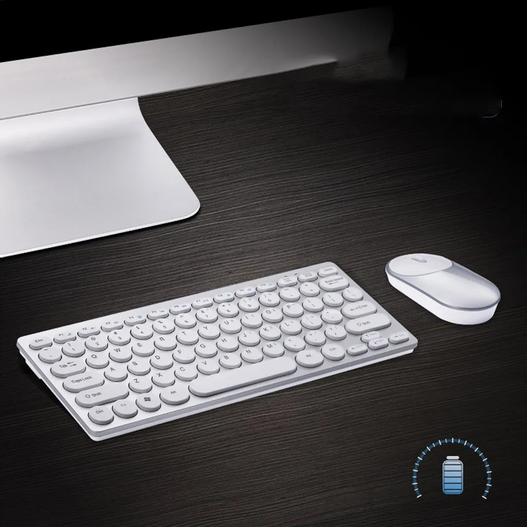 Клавиатура, планшет, ПК, ноутбук, беспроводная клавиатура и мышь, комбо, тонкая беспроводная клавиатура, мышь, игровая мышь, pc-L1218