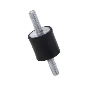 

M5/M6/M8 Rubber Mount Double Male Thread Absorber Anti Vibration Silentblock Boat Car Bobbin Shock Absorber Tools Q1QC