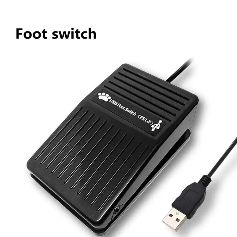 Foot Switch Usb Foot Switch With Cable 2m Custom Shortcut Key Game Diy