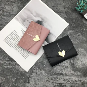 

New Women's Cute Fashion Purse Leather Zip Wallet Coin Card Holder Soft Leather Phone Card Female Clutch Bags For Women