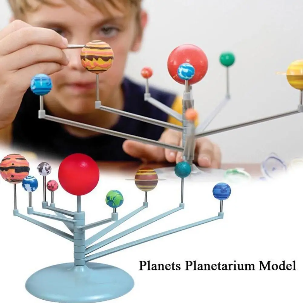 Solar System Nine Planets Planetarium Model Kit Astronomy Science Project DIY 