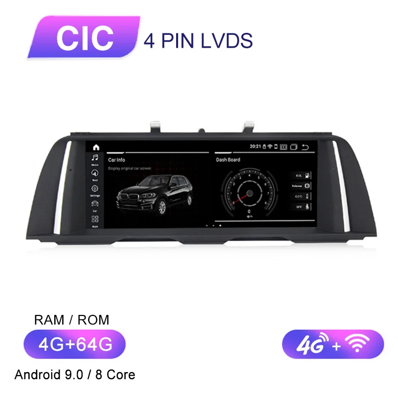 MEKEDE android 9,0 автомобильный DVD gps плеер для BMW 5 серии F10 F11(2011-) CIC/NBT авто радио Мультимедиа Навигация 520i стерео - Цвет: CIC