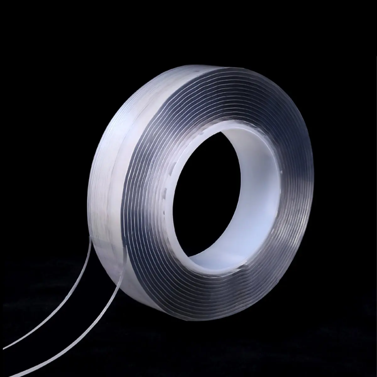 2mm Thick Double-sided Grip Tape Traceless Washable Adhesive Tape Gel Double Sided Magics Tape Home Improvement - Цвет: Transparent