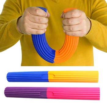 

Golfers Flexible Fitness Equipment Resistance Bar Silicone Hand Exerciser Improving Grip Strength Tennis Elbo Professional Wrist
