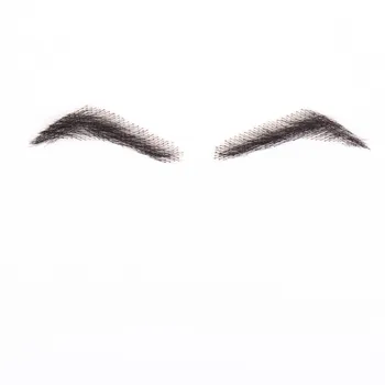 

Remy Human Fake Eyebrow Lace Eyebrow Natural Real Human Eyebrow Invisible False Eyebrow Human Hair Human Hair Eyebrow Handmade