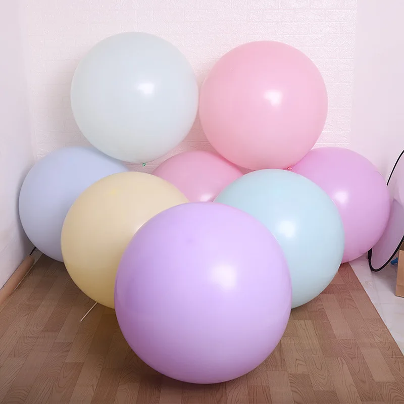 36 дюймовые круглые шары Jumbo Pastel большие гигантские красивые свадебные шарики