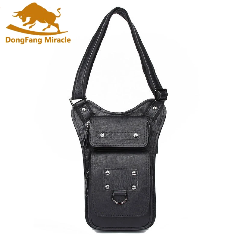 

Brand Genuine Leather Men Messenger Bag Casual Small Crossboday Bag Man Sling Chest Back Day Pack Shoulder Bags High Capacity