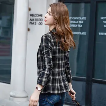 

High-end famous brand net red small suit jacket female 2020 summer new British style long-sleeved casual wild one