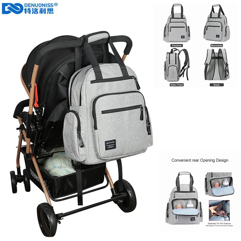 DENUONISS сумка для подгузников, рюкзак для мамы, мужская сумка для подгузников, большая вместительность, сумка для мамы, сумка для коляски,рюкзак для мамы,сумка для коляски,сумка в роддом,сумка для мам,сумка для подгу