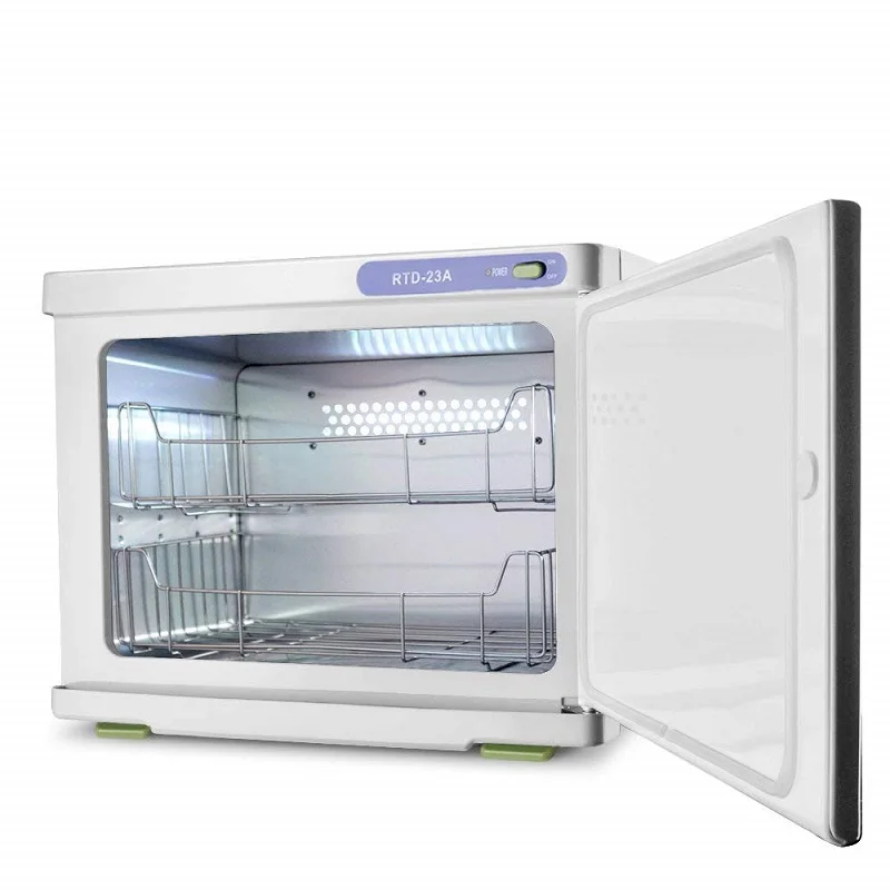 Sèche Serviettes 20 L, Chauffe Serviettes Avec Écran LED Et Voyant Lumineux En U, Seau Chauffe Serviettes Intelligent Avec Minuterie Réglable, Pour Couvertures Peignoirs Pyjama, Spa Massage | FR