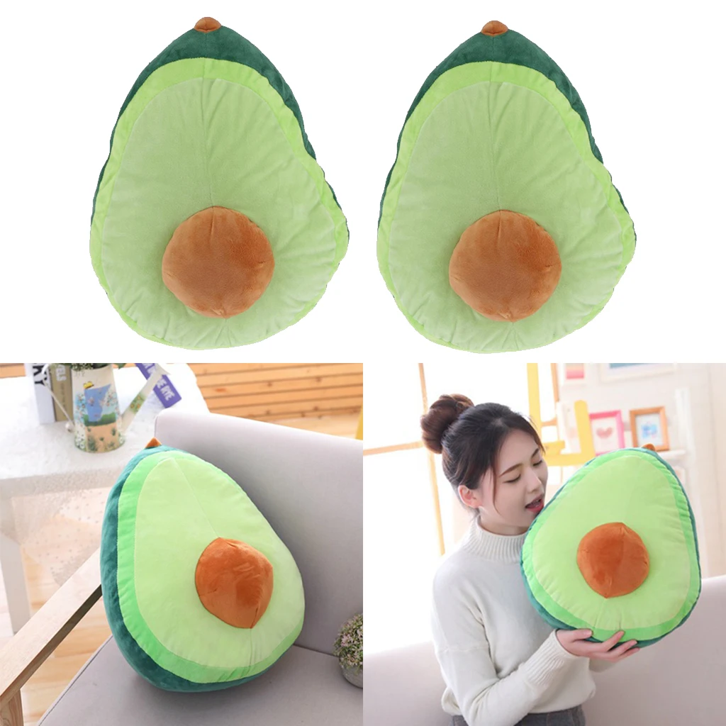 avocado cushion fluffy