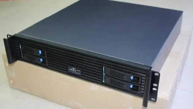2U ipc Шасси 2U rackmount Жесткий диск: 4 горячих замены(с задней панелью) для материнской платы сервер межсетевой экран для компьютера