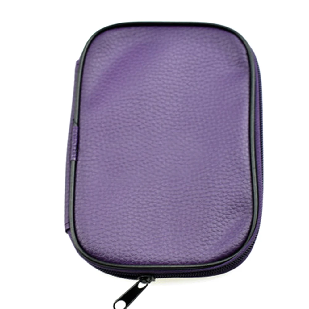 Purple 100 шт. аксессуары для вязания крючком, чехол для хранения, практичный набор крючков для вязания, эргономичный TB распродажа - Цвет: Purple
