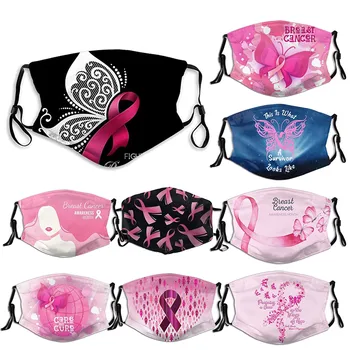 

5pc Reusable Washable Adult Face Mask Cotton Print Mascarillas Safety Earloop Breathable Mondkapjes Mouth Caps Cover Mascarilla