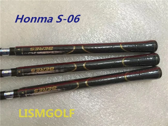 Honma IS-06 гольф-клуб полный setr/Драйвер+ Фарватер+ клюшки для гольфа 5-11AwSw+ Putter(без сумки для гольфа) графитовый Вал с крышкой головки