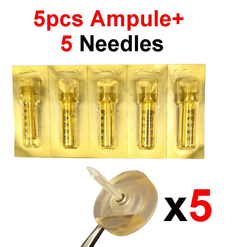 0.5ml 5p amplue kits Пистолет с гиалуроновой кислотой высокого давления, обновление, бесшумная Регулируемая кислотная ручка для защиты от морщин/подъема губ, распылитель гиалурона, ручка, пистолет - Номер модели: 0.5ml 5p amplue kits