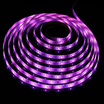 

Water-Resistance IP65, 12V Waterproof RGB Flexible LED Strip Light, 16.4ft/5m Cuttable RGB LED Light Strips, 300 Units 5050