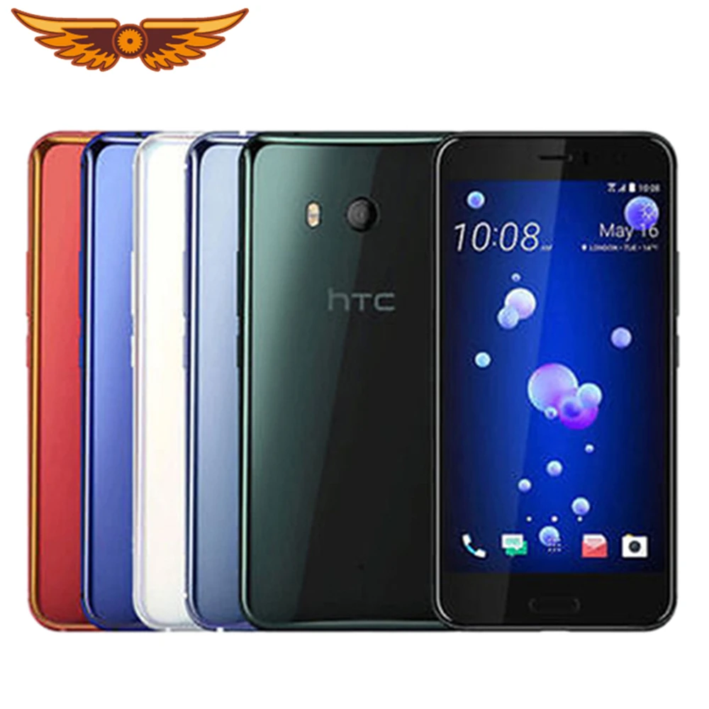 Original HTC U11 5.5" inch 4GB RAM 64GB Dual sim ROM Octa Core 4G LTE Android phone factory unlocked 12MP cellphone infinix latest mobile