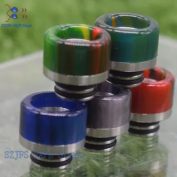 

810 Universal drip tip Short Interface Snake Skin Snake Skin Epoxy Resin Drip Tip 1pc RDTA RDA Fit Goon v1.5 / 528 Pulse 24 BF