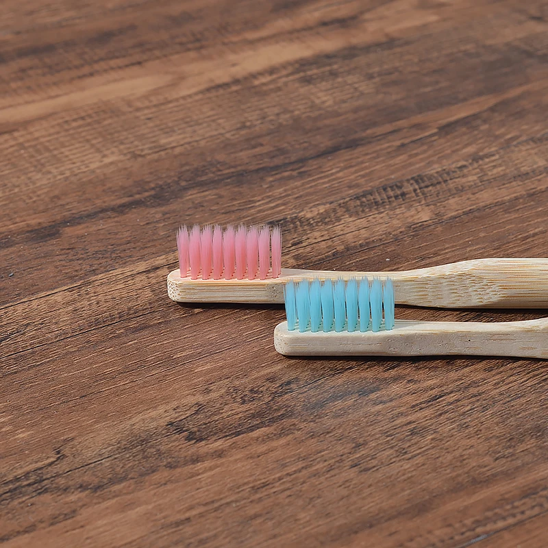5 пачек, Bamboo Зубная щетка для взрослых, es, мягкая щетина, Экологически чистая, Cepillo Dientes Bambu, зубная щетка для ухода за полостью рта, Clareador De Dente V43