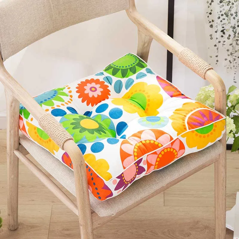 Квадратное сиденье для стула Futon Pouf Patio домашний офисный диван усиленная подушка
