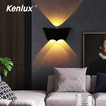 

New design Led Wall Lamp 3W Aluminum Outdoor Indoor Ip65 Up Down wall lamps Modern For Home Stairs garden Bedside Bathroom Light