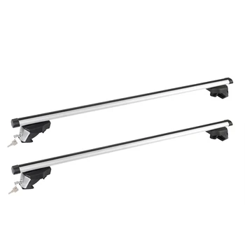 

F-UNION Roof Rack Universal Crossbars Roof Bars Fit Most SUVs And Cars With Locks Anti-Theft. 265 Lb. Capacity