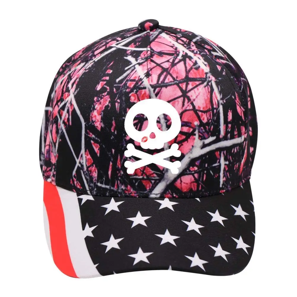 Бейсбольные кепки унисекс Kiss Death из хлопчатобумажной ткани, регулируемые шапки с американскими элементами