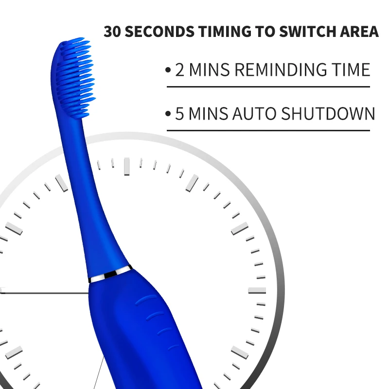 Зубная щетка электрическая электрическая зубная щетка электрическая зубная счетка зубные счетки щётка зубная Звуковая щетка перезаряжаемая зубная щетка электрическая силиконовая щетка USB зарядкой