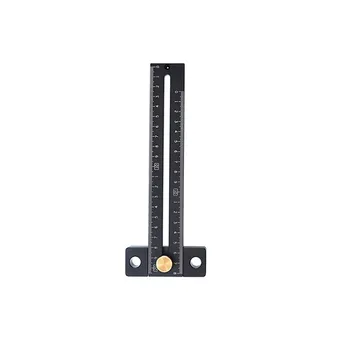 

Woodworking Scribing Device Straight Guide Rule Measuring Tools 180mm/280mm Aluminium Alloy UY8