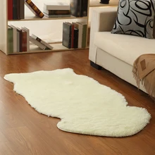 Модные Шелковые коврики гостиная спальня Противоскользящий ковер плюшевый коврик