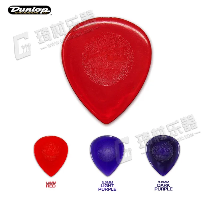Dunlop короткая большая разрывная Гитара медиатор Plectrum 1 мм 3 мм|picks plectrums|guitar picksguitar