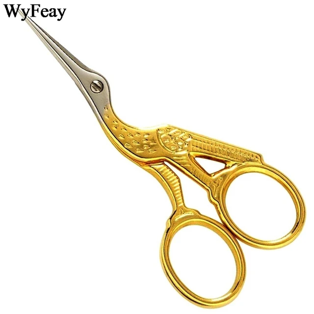 Stainless Steel Bird Scissors Cutters  Stainless Steel Nail Art Stork  Crane - Tailor's Scissors - Aliexpress