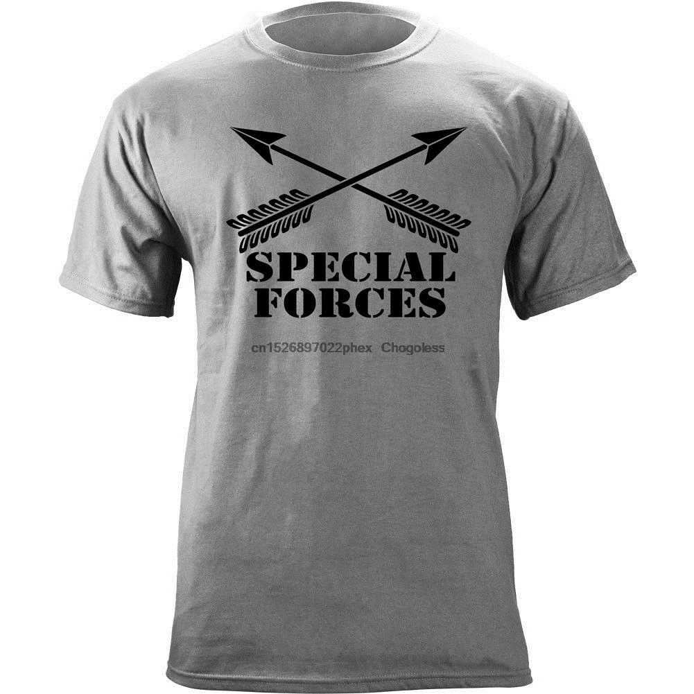 US Army Special Forces Branch Crossed Arrows Graphic T-Shirt | Мужская одежда