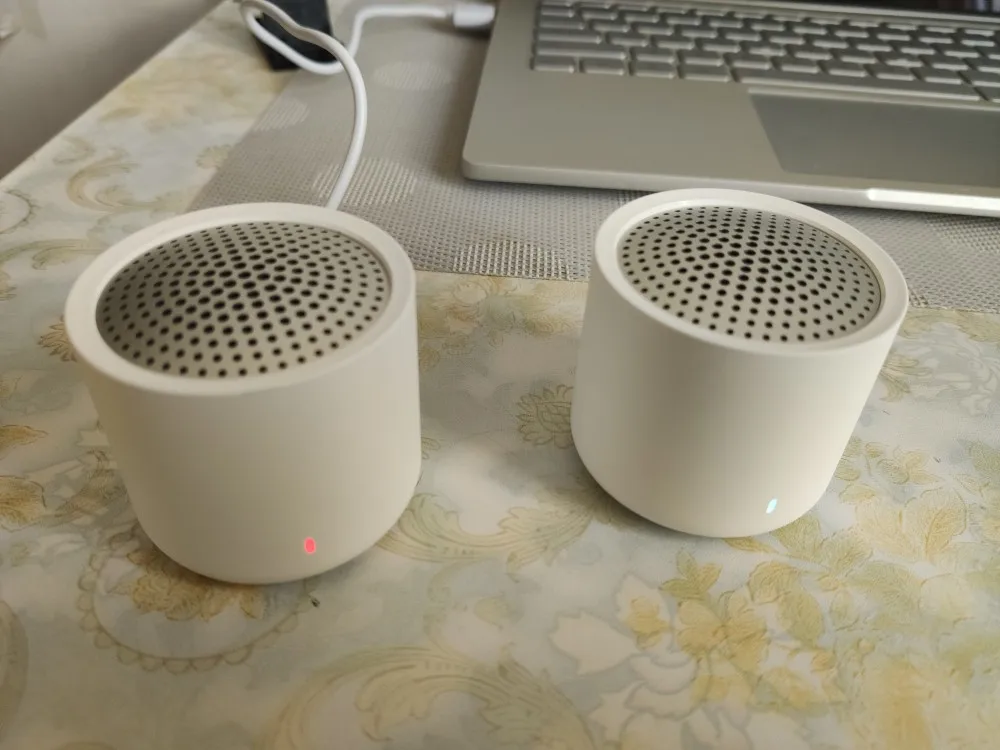 Xiaomi 2 шт. беспроводной Bluetooth динамик Bluetooth 5,0 мини аудио 2,0 истинный беспроводной стерео звук динамик с микрофоном громкой связи