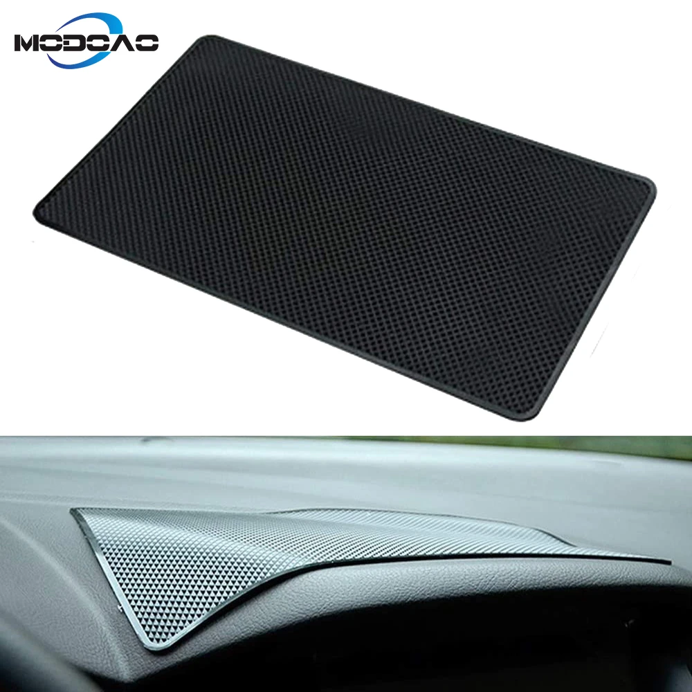 Anti Slip Car Dash Sticky Pads Heat Resistant Nonslip Mats Silicone