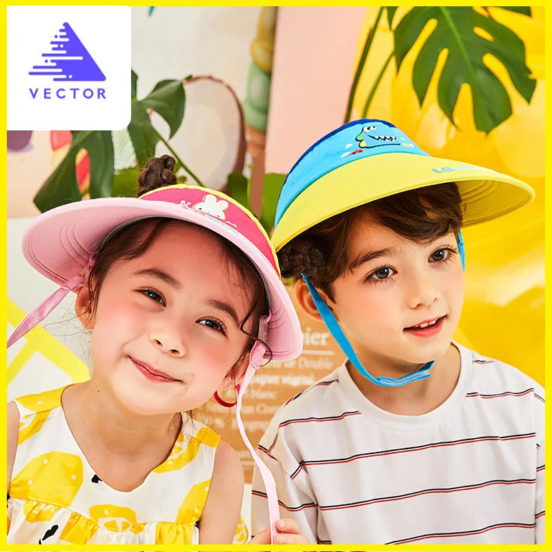 Children Summer Sun Hat UPF 50+ UV Protection Outdoor Baby Beach Hat Neck Ear Cover Flap Cap Adjustable Drawstring Cap